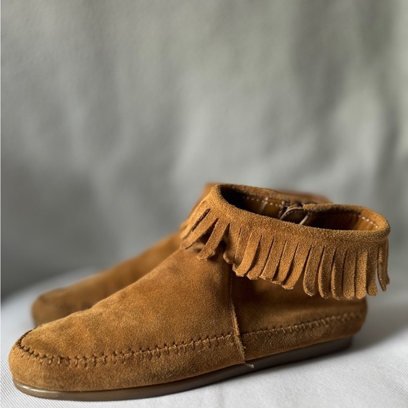 Aerosoles Size 9.5 Women’s Cogna Suede Ankle Moccasin Shoes - Picture 1 of 13